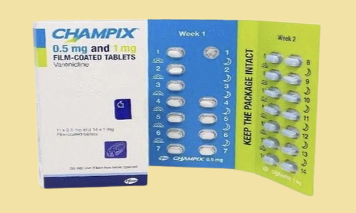 Champix Tablets - 0.5mg